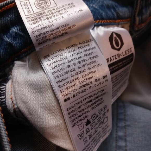 LEVI'S wedgie jeans in these dreams (sz25) - Picture 11 of 16